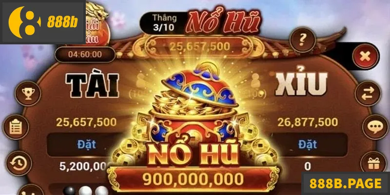 Chơi nổ hũ tài xỉu tại 888B nhận ngay cơ hội thắng lớn