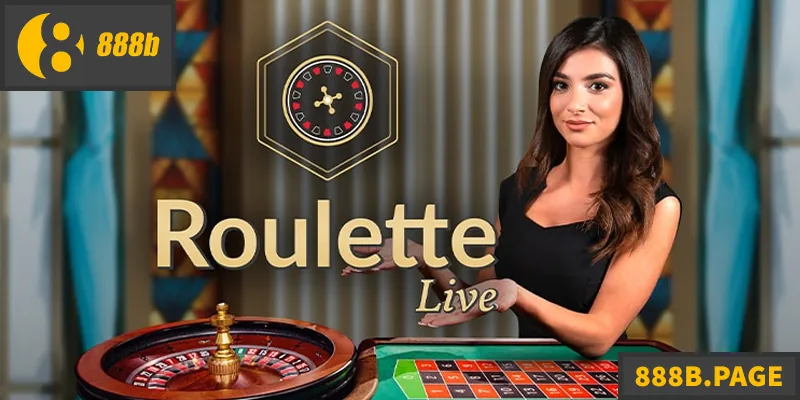 Live roulette trực tiếp tại 888B, đặt cược và quan sát kết quả ngay